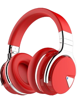 Orange Headphones